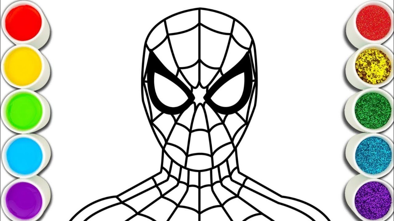 The face of spider