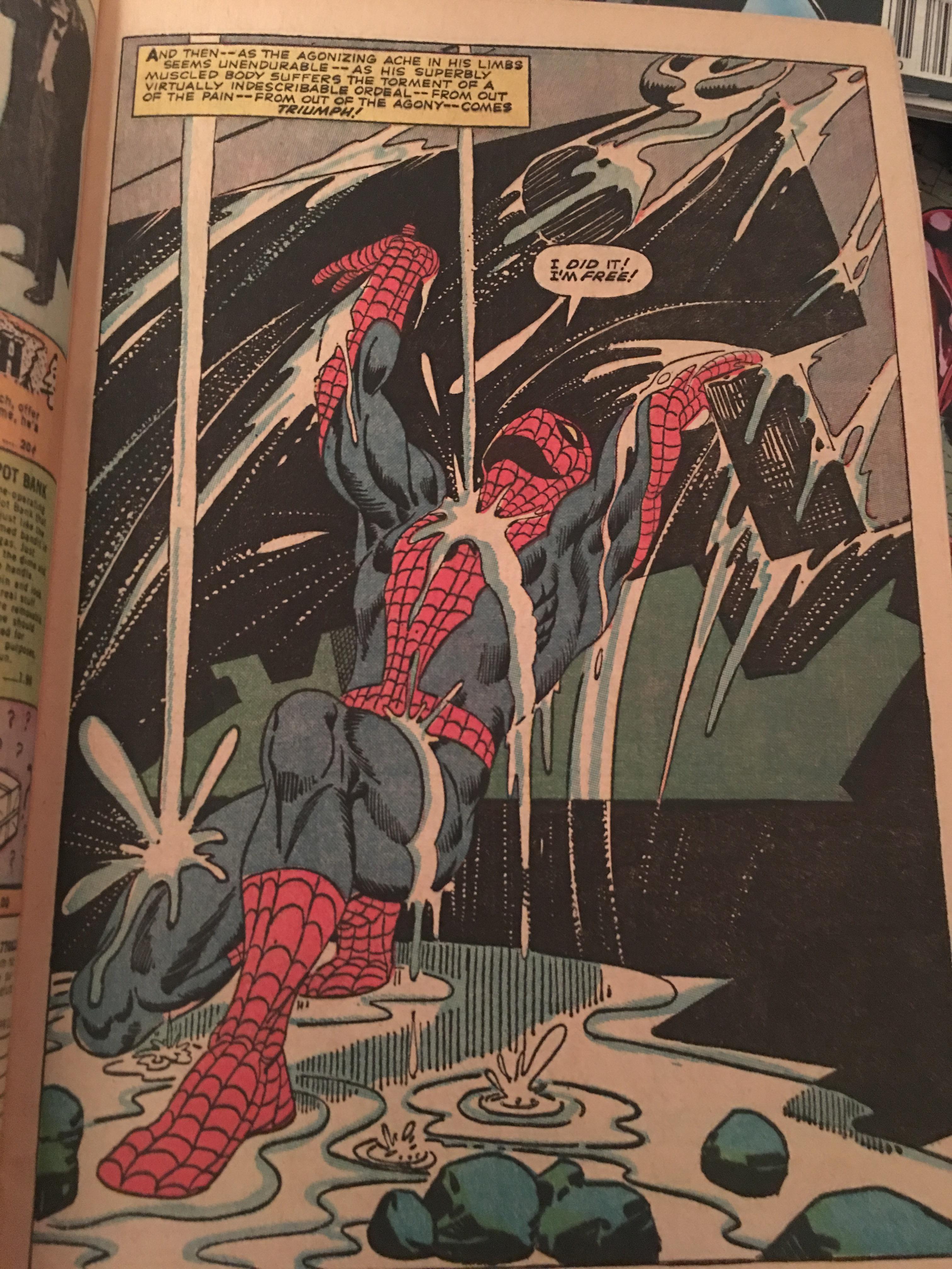 Digital coloring does old ics no justice behold the glory of dot matrix amazing spider