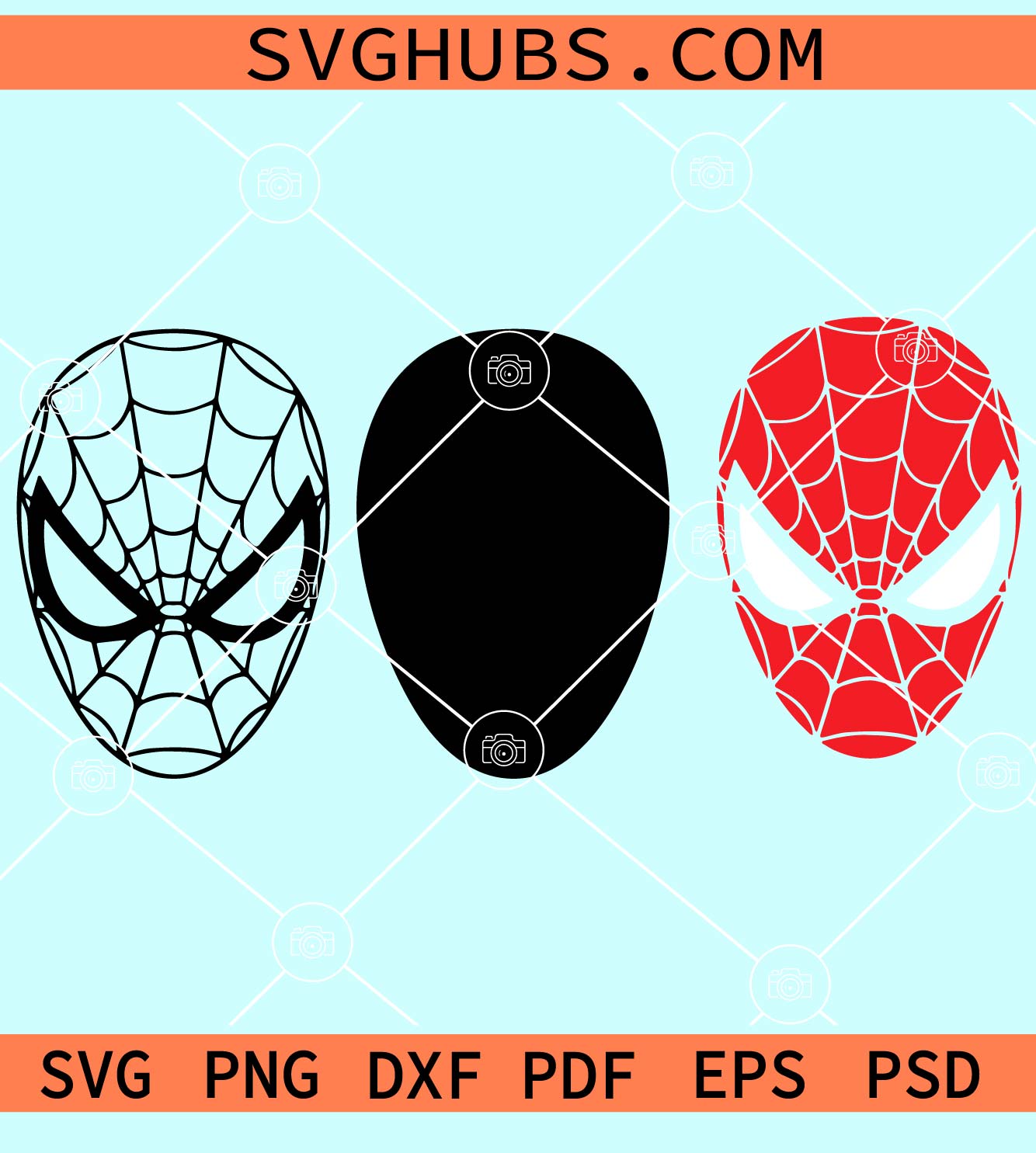 Spiderman head svg spiderman layered svg spiderman coloring pages spiderman clipart