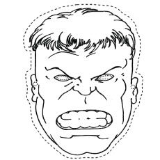 Popular hulk coloring pages for toddler