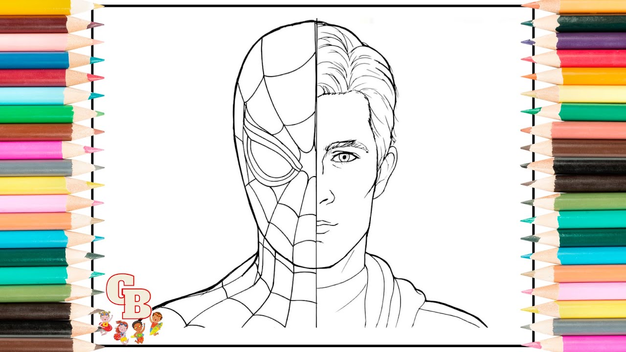 Explore our collection of printable spiderman coloring pages free