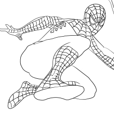 Wonderful spiderman coloring pages your toddler will love