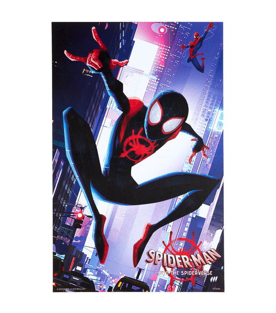 Crayola sheet x marvel spiderverse coloring book poster canada