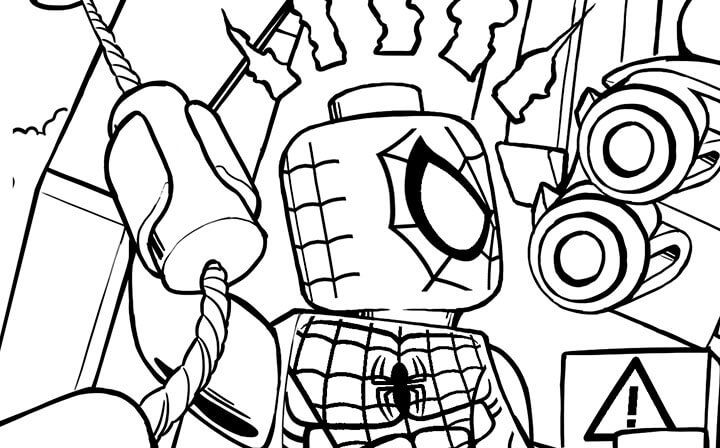 Activities spiderman coloring lego coloring pages lego spiderman