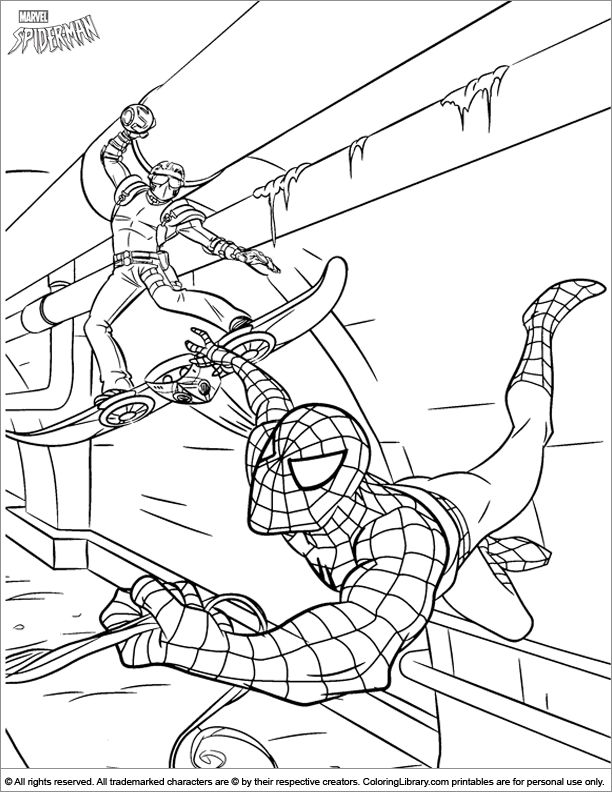 Spider man coloring page pãginas para colorir duende verde pãginas para colorir gratuitas