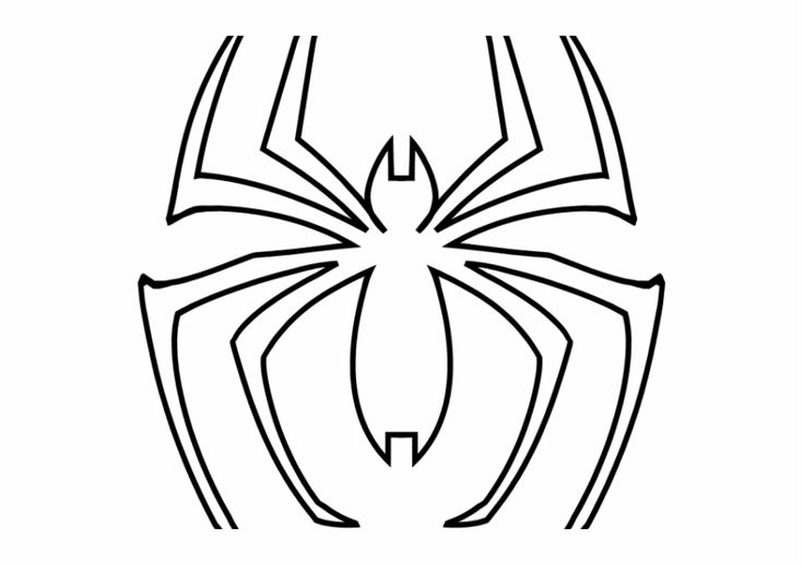 Download or print this amazing coloring page spiderman chest logo png