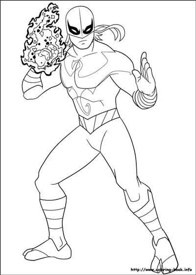 Updated spiderman coloring pages