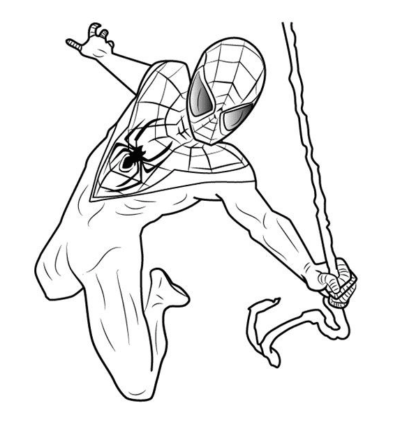 Miles morales coloring pages printable for free download