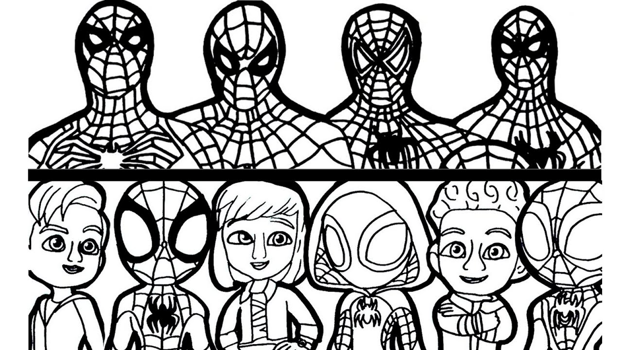 Ð drawings of the suits in spider