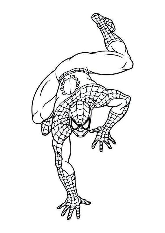 Spiderman coloring pages pdf coloring pages for kids best gift for boys and girls