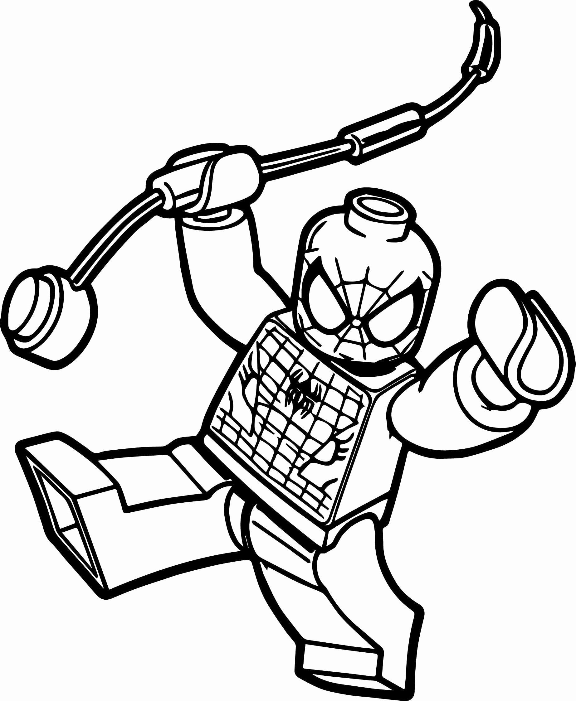 Free printable spiderman coloring pages for kids