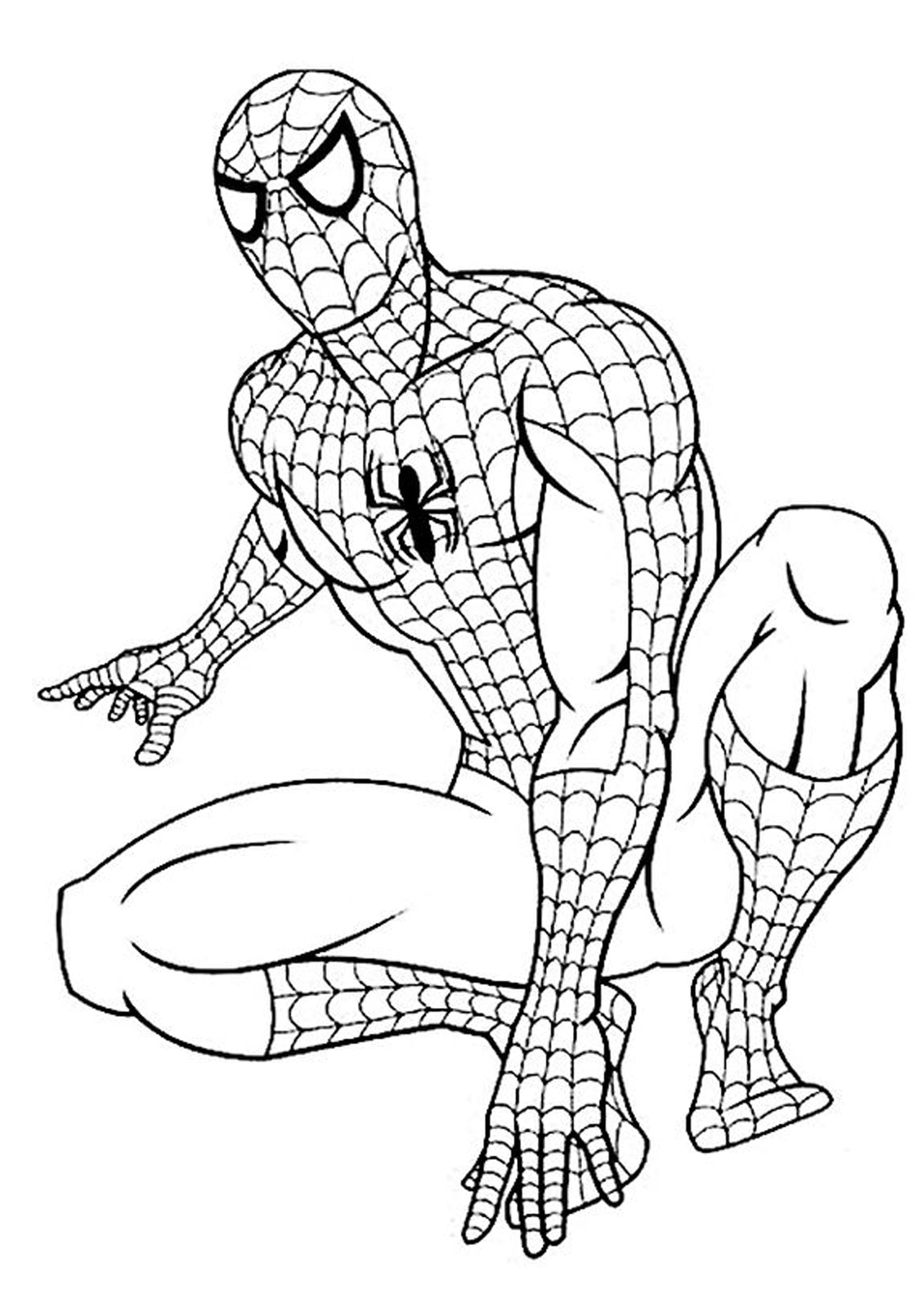 Spiderman coloring pages pdf coloring pages for kids best gift for boys and girls