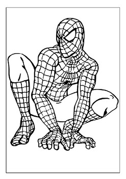 Inspire your childs love of superheroes with spiderman coloring pages pdf