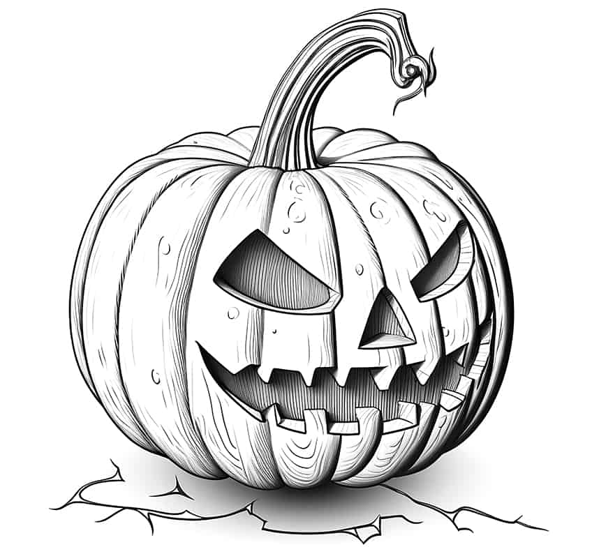 Pumpkin coloring pages