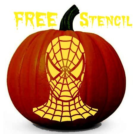 Spiderman pumpkin stencil free pumpkin carving patterns pumpkin carving pumpkin carving stencils templates spiderman pumpkin stencil