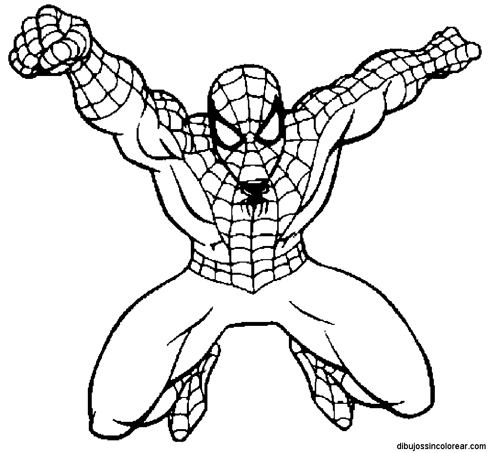 Free printable spiderman coloring pages for kids