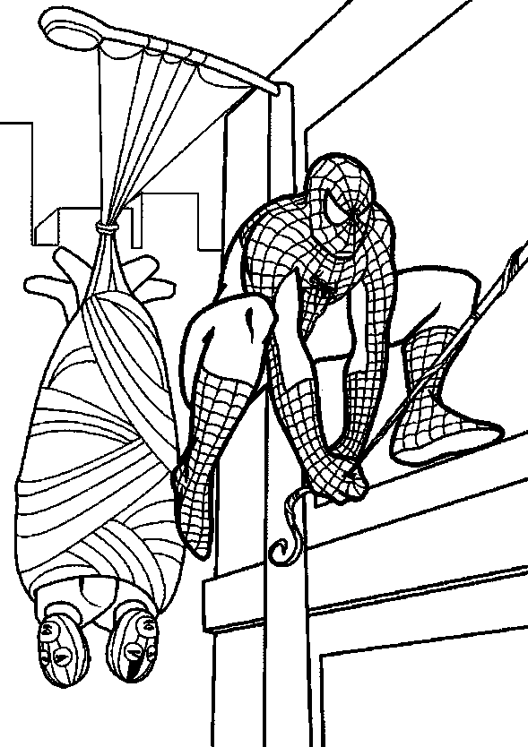 Spiderman coloring pages printable for free download