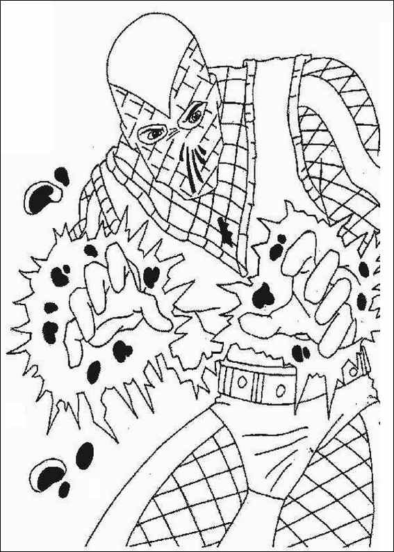 Spiderman coloring page