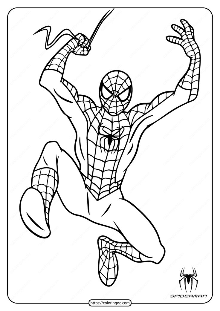 Spiderman coloring pages hanging from web high quality free printable pdf coloring drawing paintingâ coloring pages unicorn coloring pages spiderman coloring