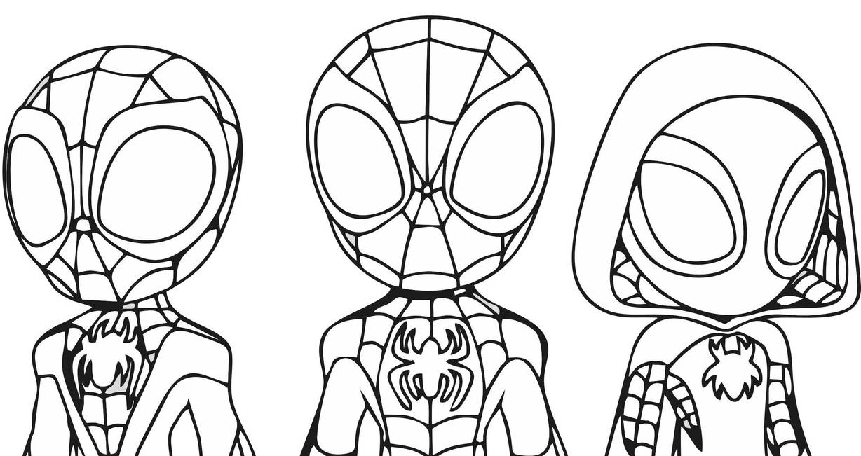 Marvel universe free spidey coloring pages by jarodmealer on