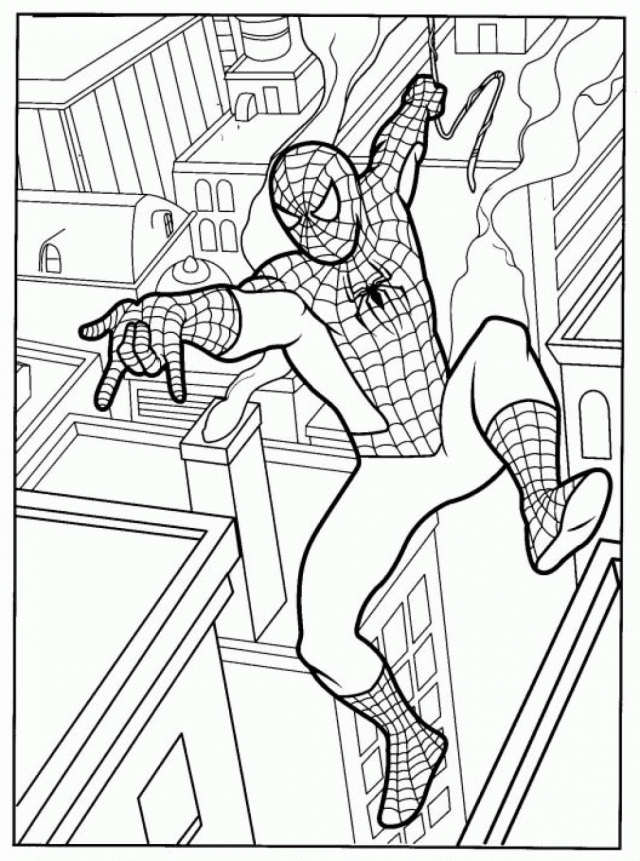 Coloring pages top spiderman coloring pages for your little ones