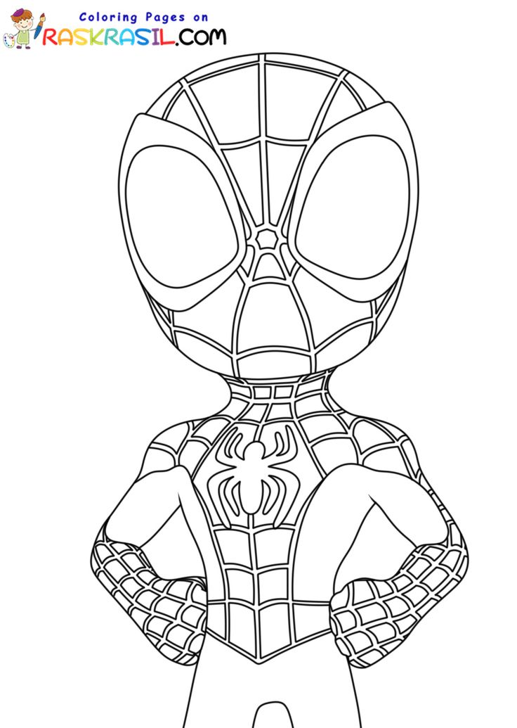 Spidey and his amazing friends coloring pages coloring pages cartoon coloring pages avengers coloring