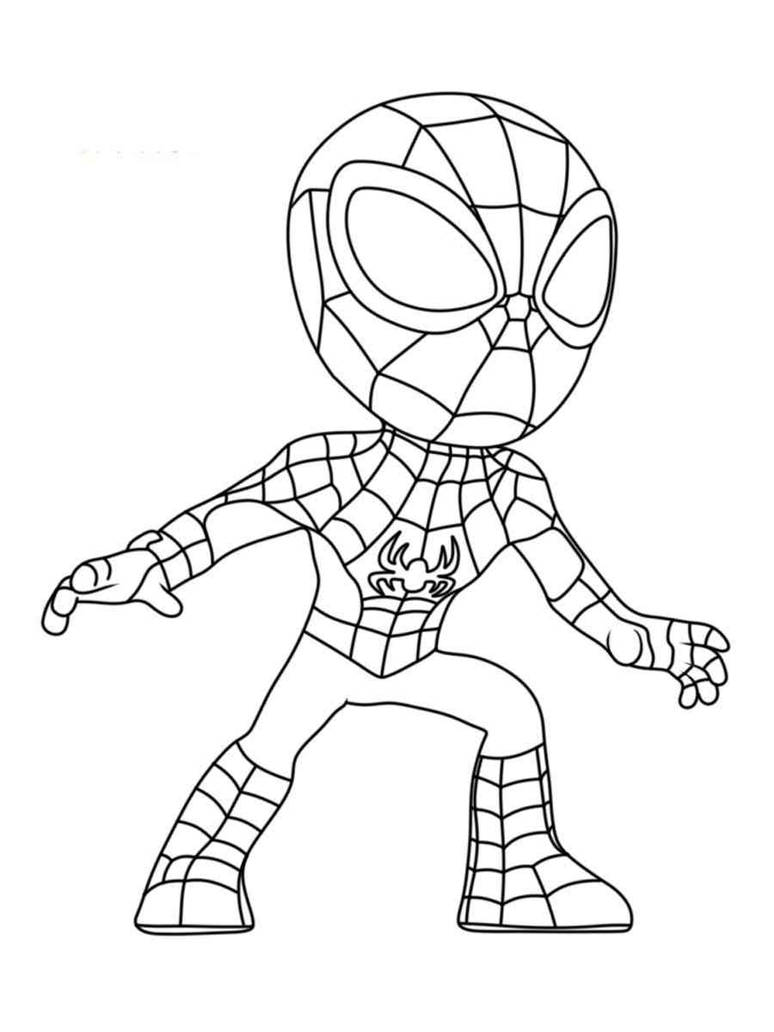 Spidey and his amazing friends coloring pages by coloringpageswk on