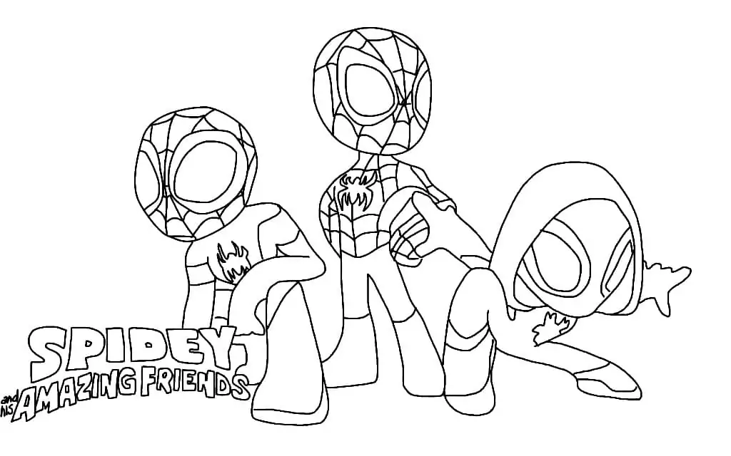 Free spidey and his amazing friends fãrbung seite