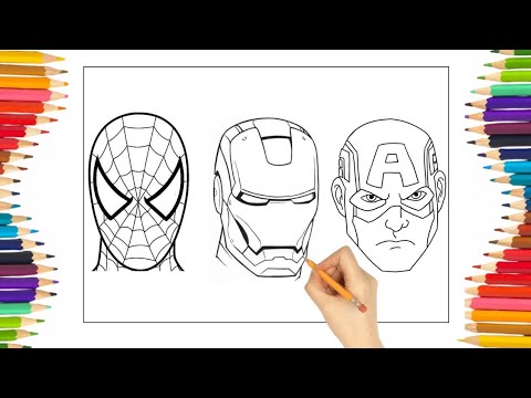 Spiderman coloring pages