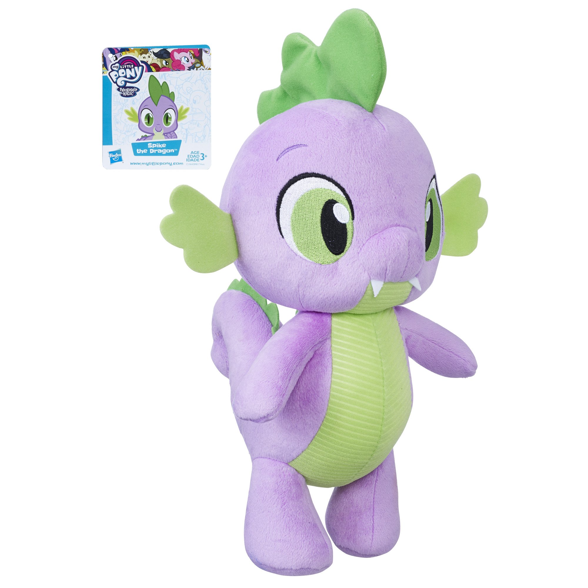 My little pony friendship is magic spike the dragon cuddly plush toys games