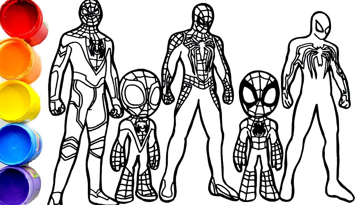 Ðð drawing marvels spider