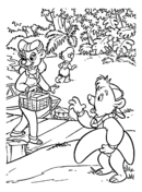 Tale spin coloring pages free coloring pages