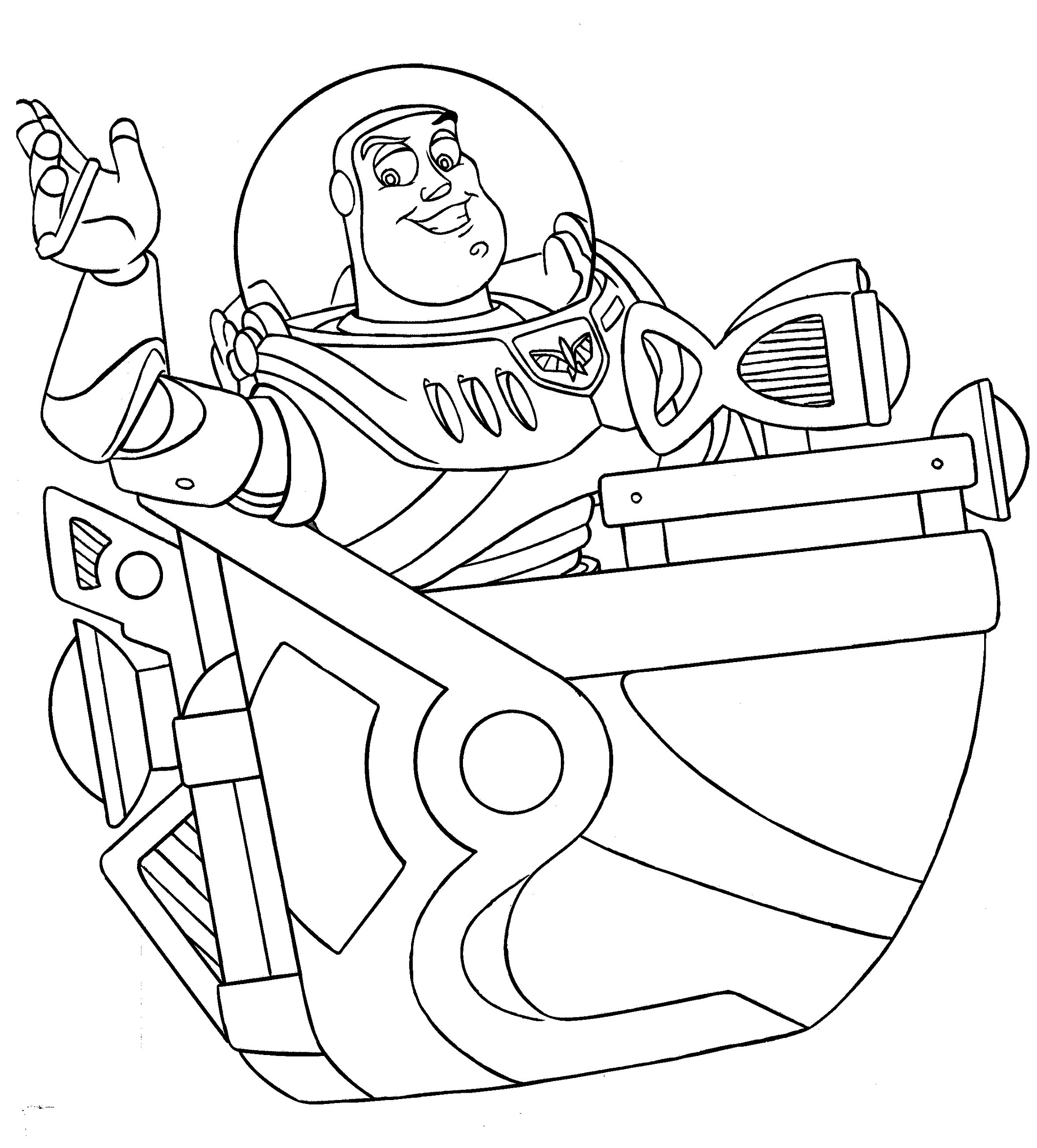 Disney coloring pages â buzz lightyear space ranger spin â the disney nerds podcast