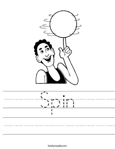 Spin worksheet