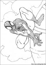 Spiderman coloring pages on coloring