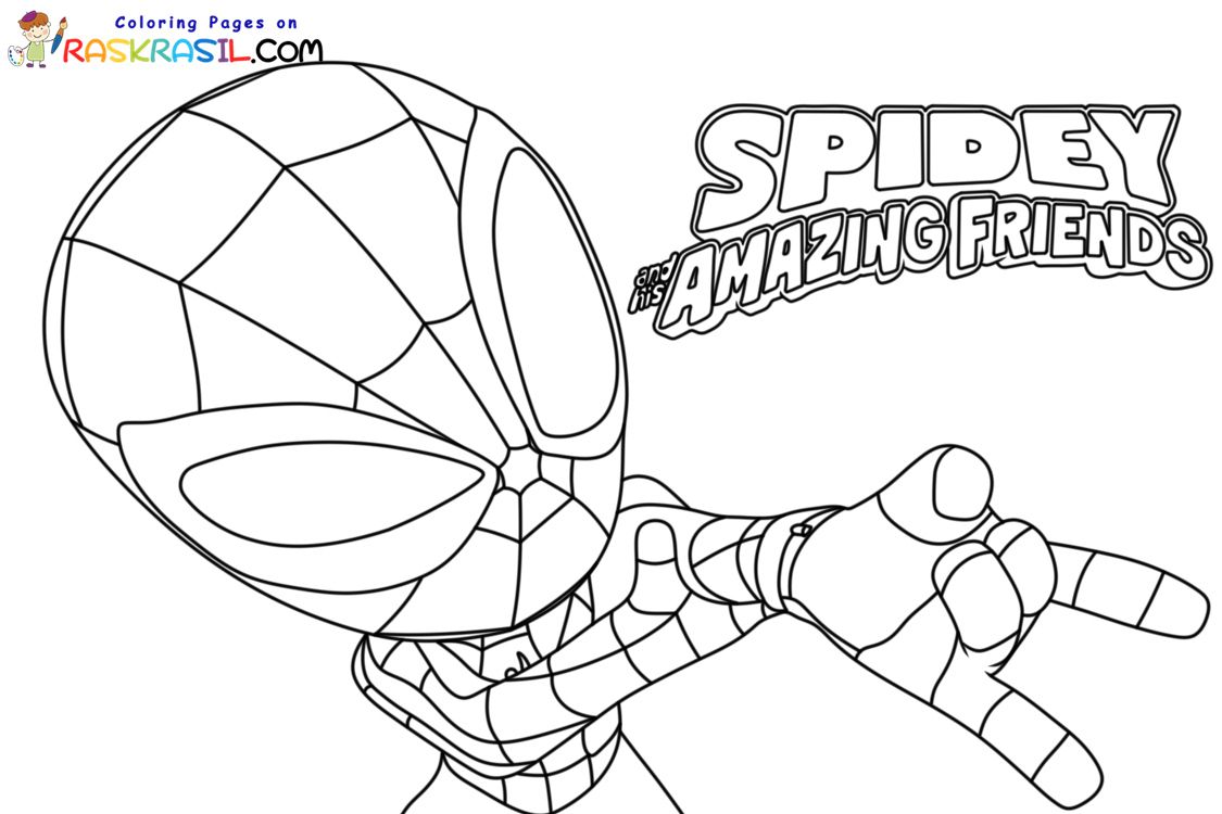 Spidey and his amazing friends coloring pages coloring pages detailed coloring pages superhero coloring