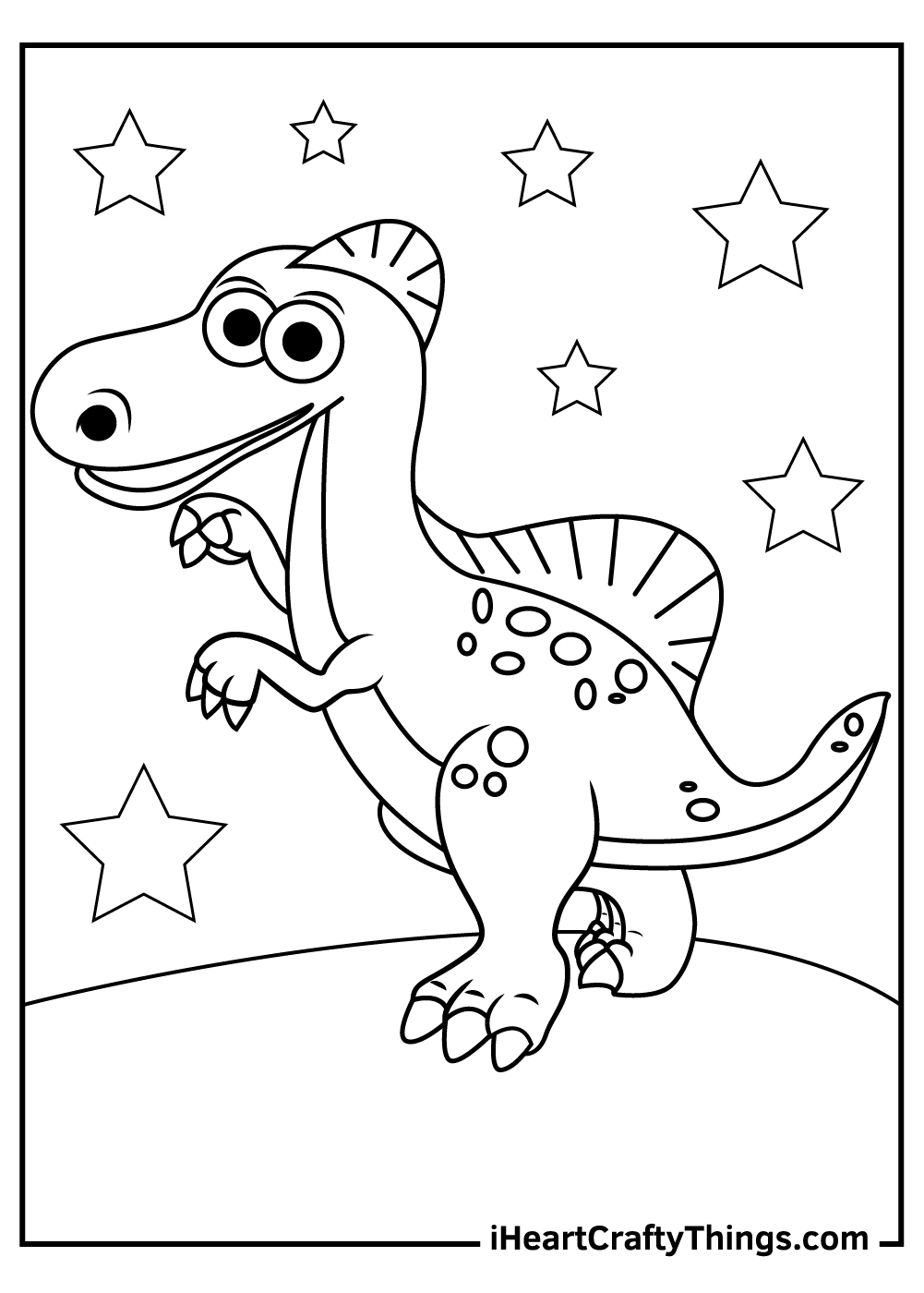 Spinosaurus coloring pages free printables