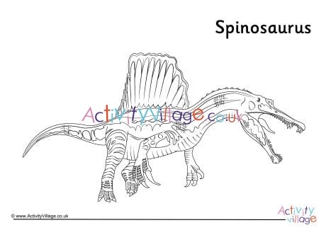 Spinosaurus louring page