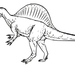 Spinosaurus coloring pages printable for free download