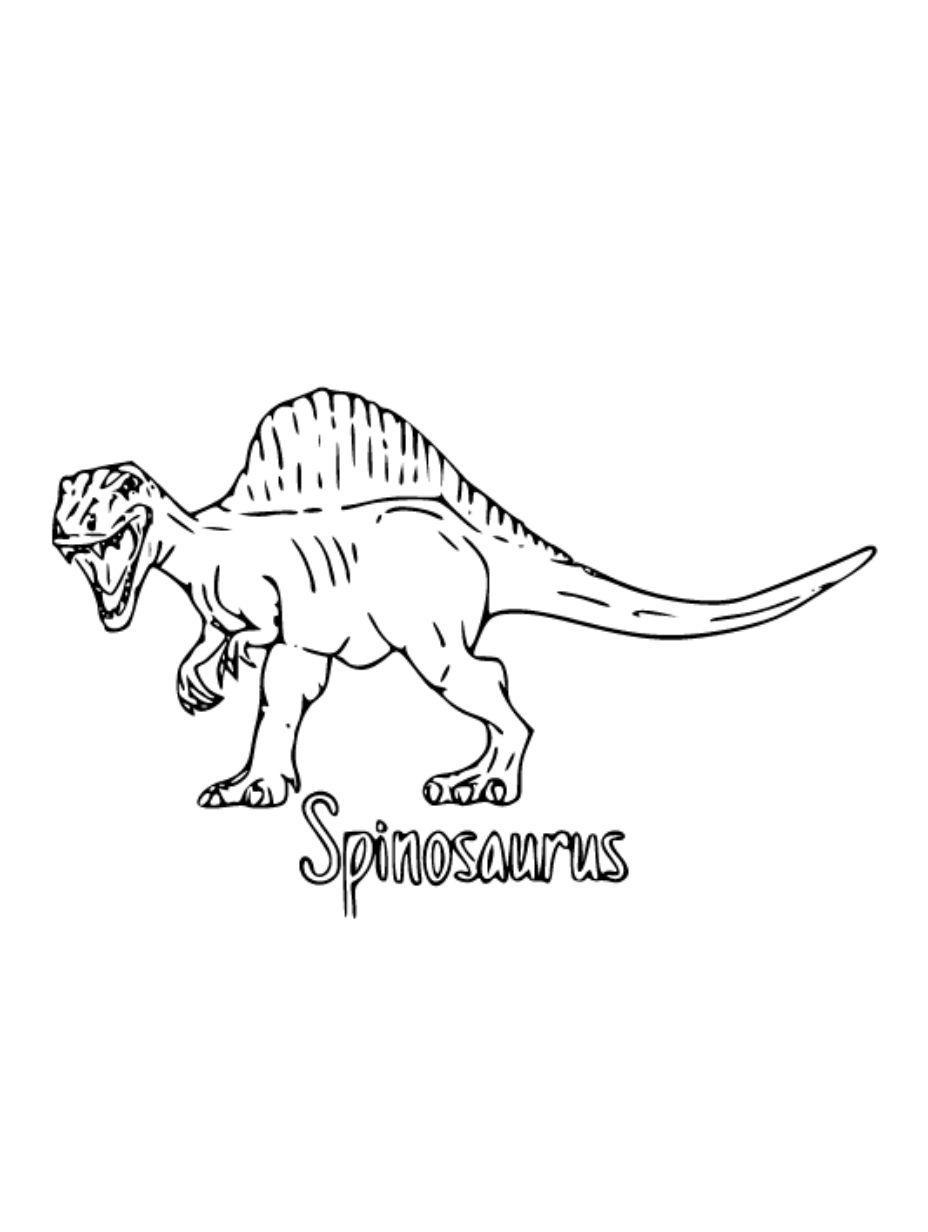 Explore the prehistoric world with free dinosaur coloring pages