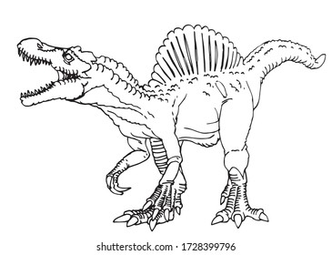 Spinosaurus colouring åçãåºåç çãd çäåçéå