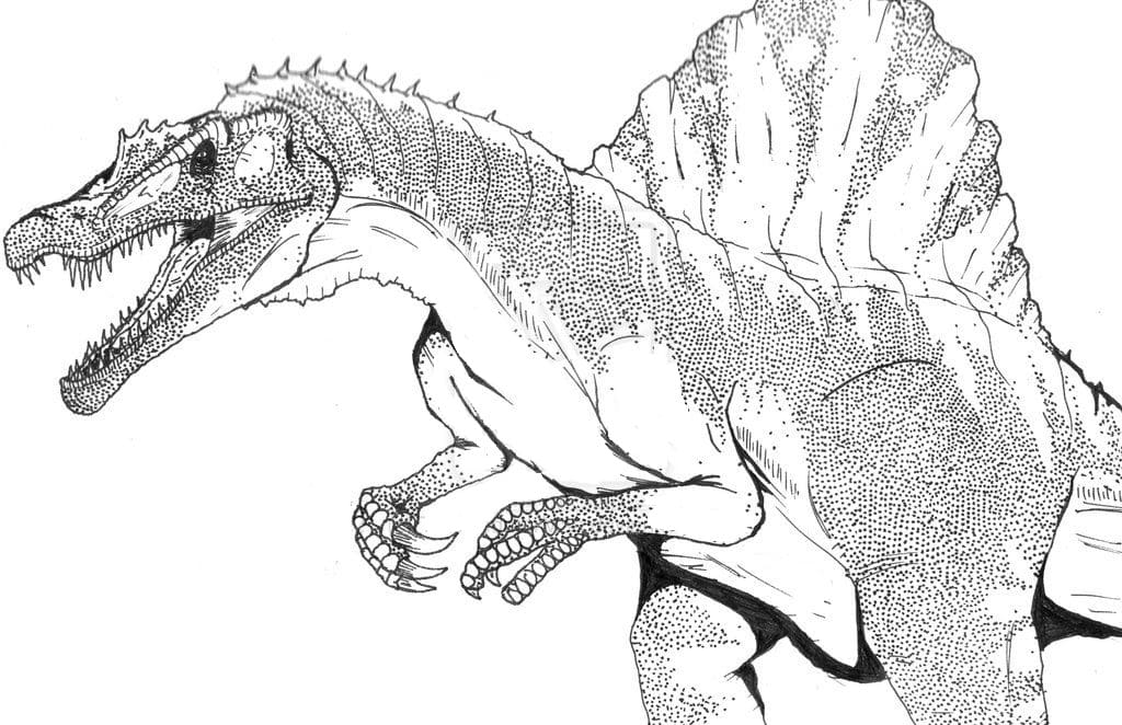 Coloring pages spinosaurus download or print for free