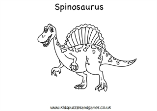 Spinosaurus louring sheet