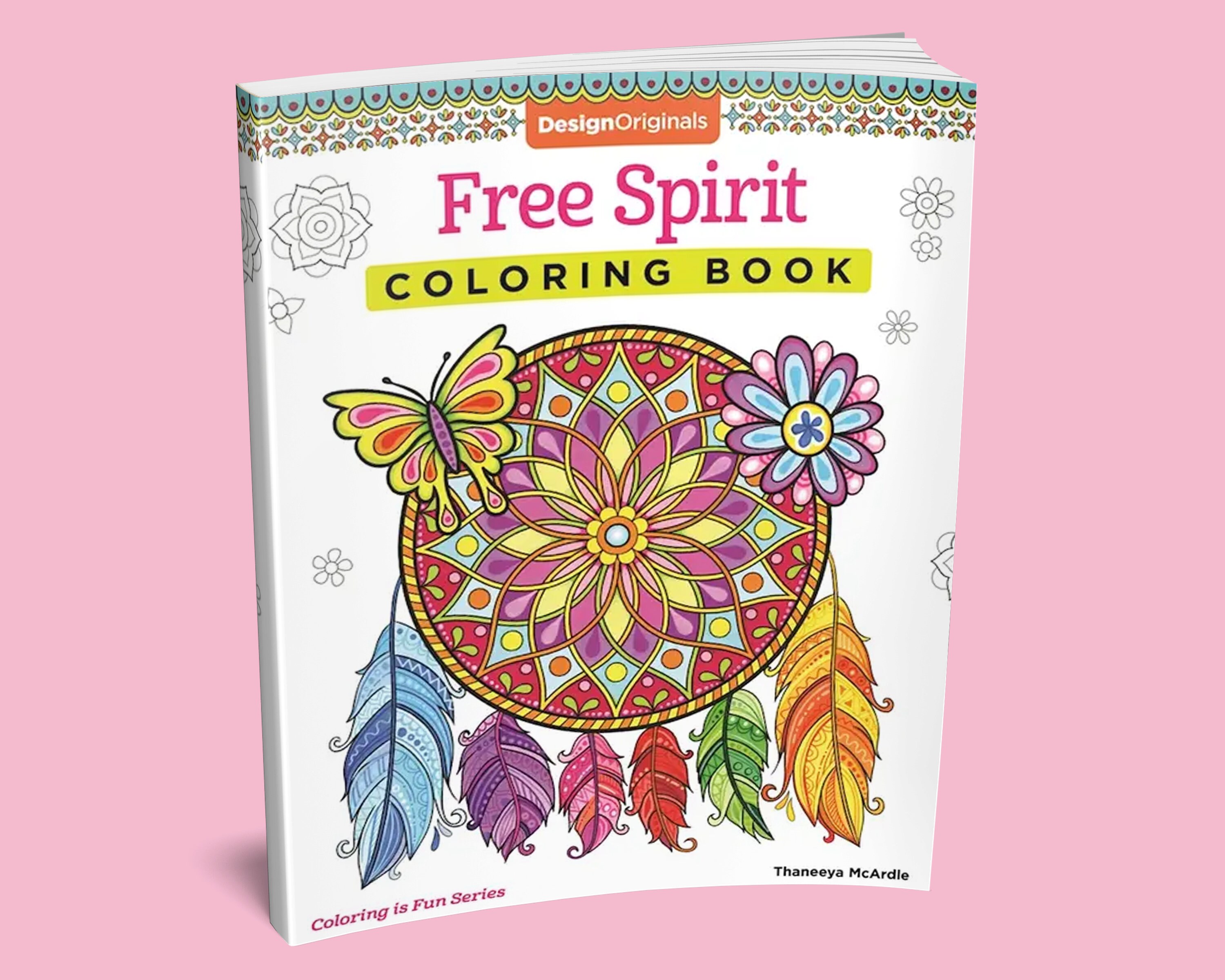 Coloring book free spirit coloring book adult coloring pages kids coloring book