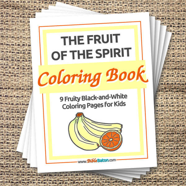 Fruit of the spirit coloring book â