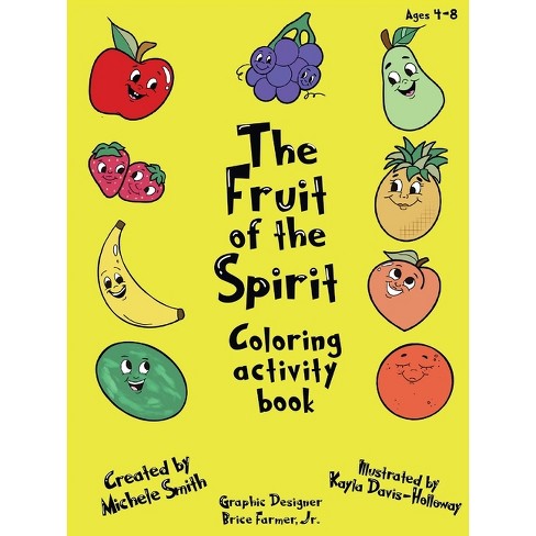 The fruit of the spirit coloring activity book