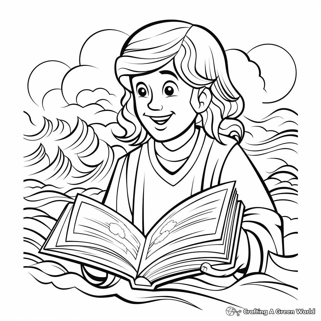 Holy spirit coloring pages