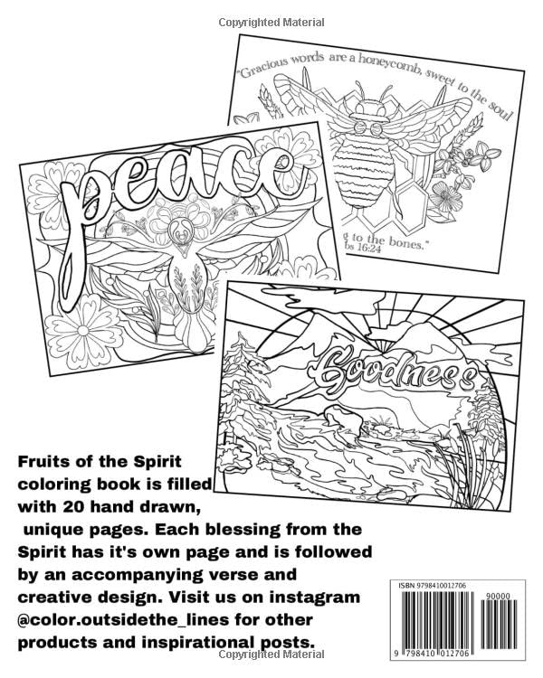 Fruits of the spirit a coloring book â umi urban ministries inc