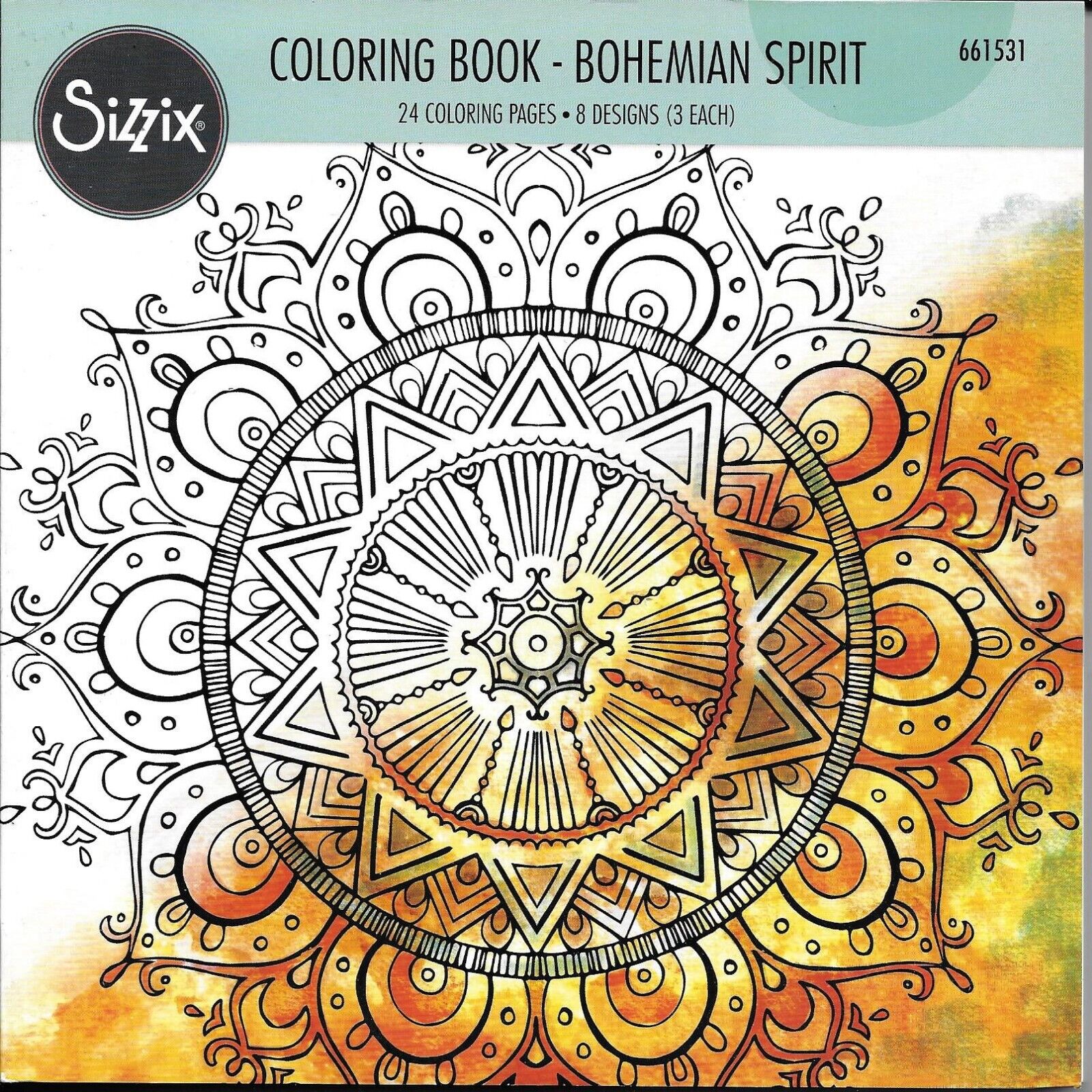 Sizzix coloring book