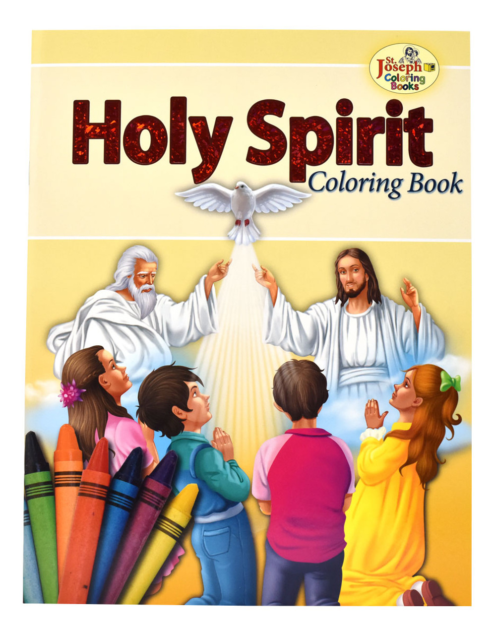 Holy spirit coloring book paperback pages